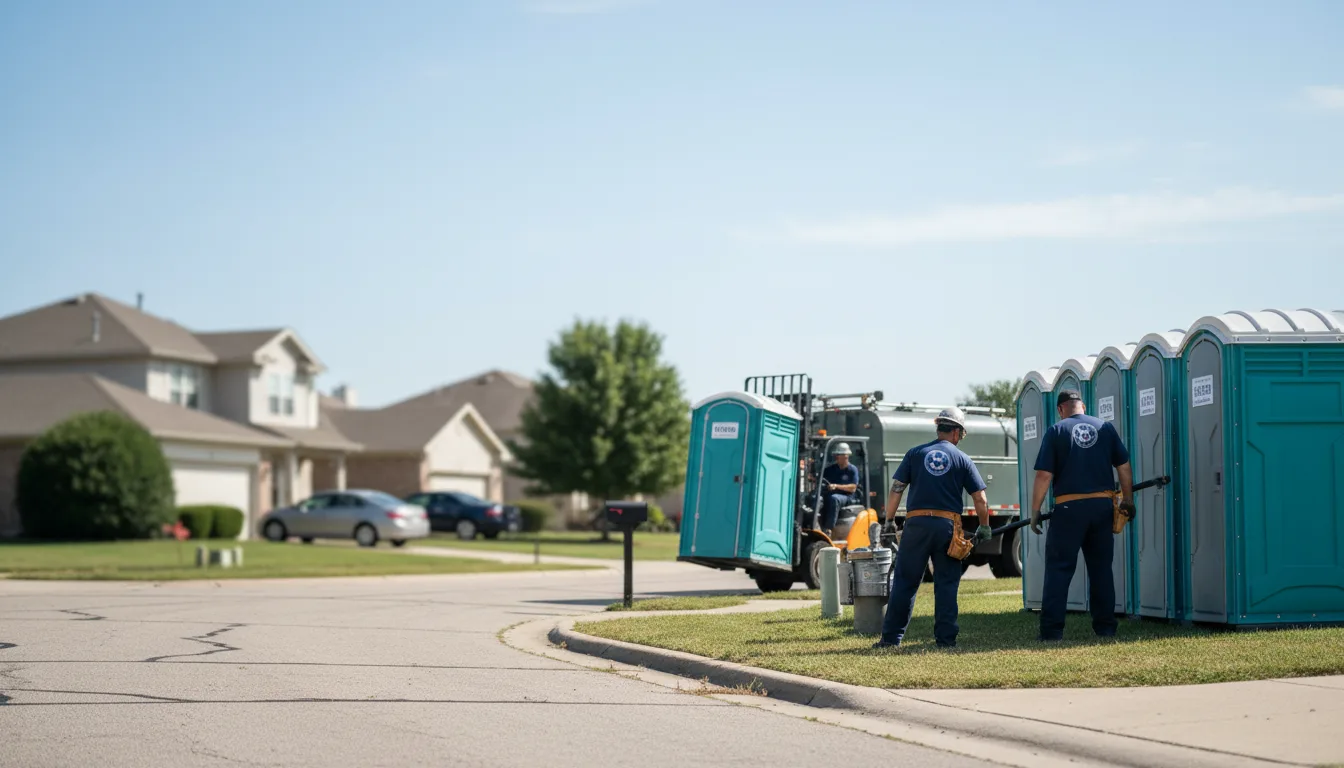 Porta Potty Rental in Weimar, TX near me